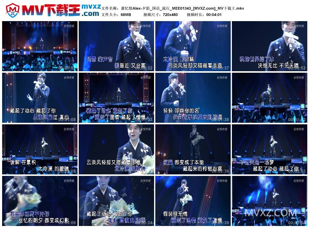 萧忆情Alex-夕影_国语_流行_MEE01343